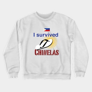 I survived Chinelas Philippines Crewneck Sweatshirt